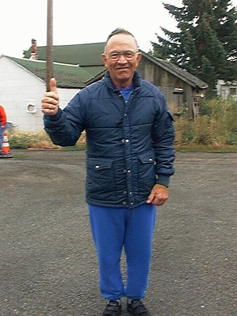 Dad 24 hours after back Surgery...Amazing but we all knew that right?
